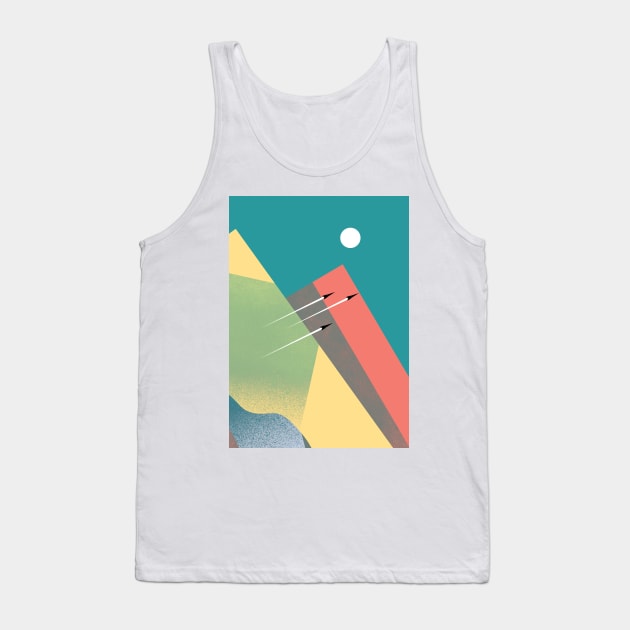 The spaceflight Tank Top by Swadeillustrations